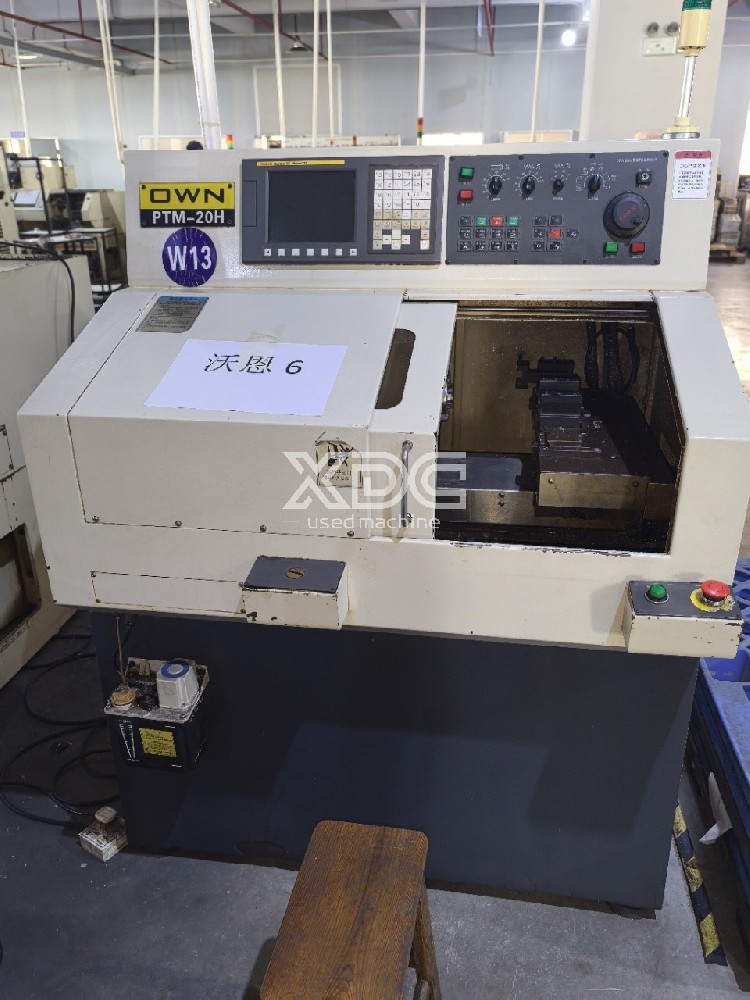 Used Vaughn PTM-20H Precision Cutting Machine Cnc Lathe Machine for Sale