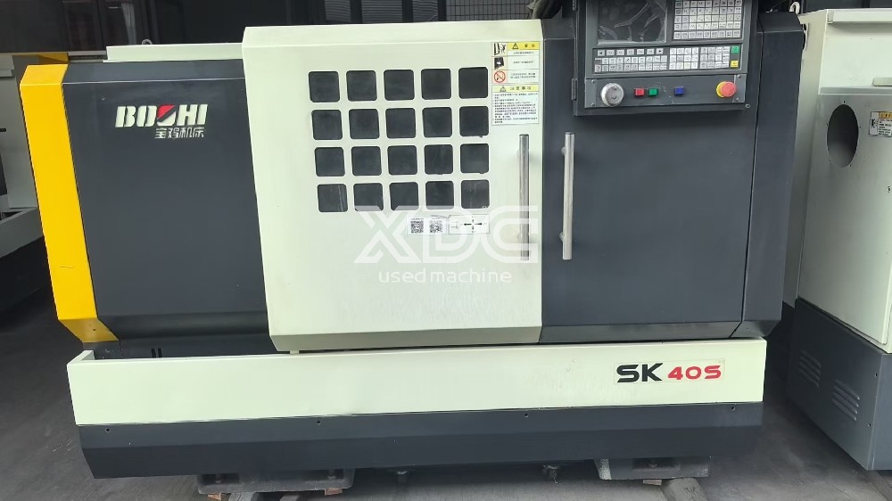 Used BAOJI SK40S Cnc Lathe Machine for Sale