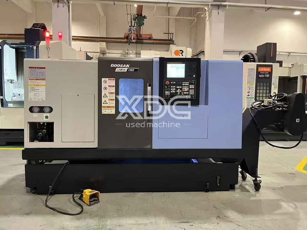 Used Korean Doosan LYNX235II Cnc Lathe Machine for Sale