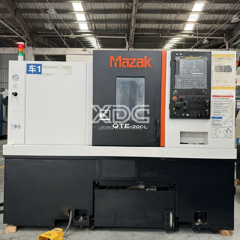 Used Mazak QTE-200L Cnc Lathe Machine for Sale